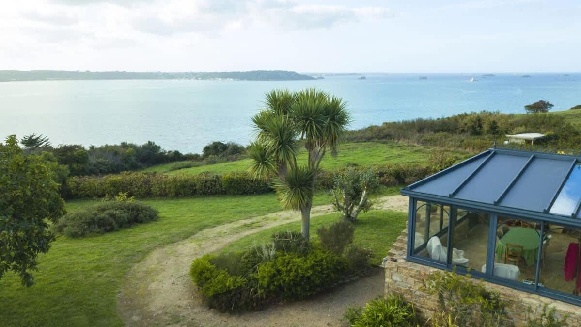 Kermartin - Maison De Famille Avec Vue Sur La Baie De Morlaix Plouézocʼh 외부 사진