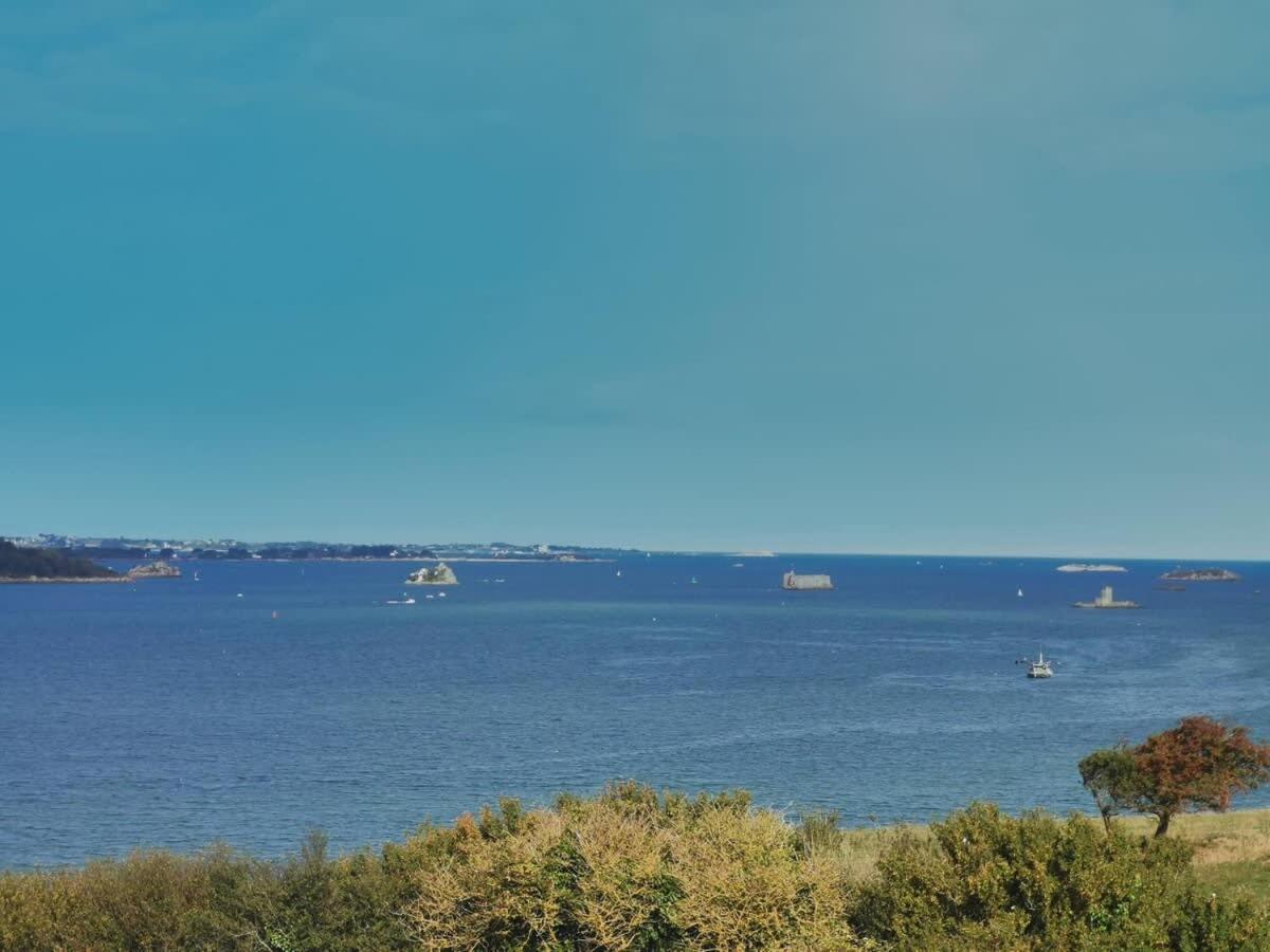 Kermartin - Maison De Famille Avec Vue Sur La Baie De Morlaix Plouézocʼh 외부 사진