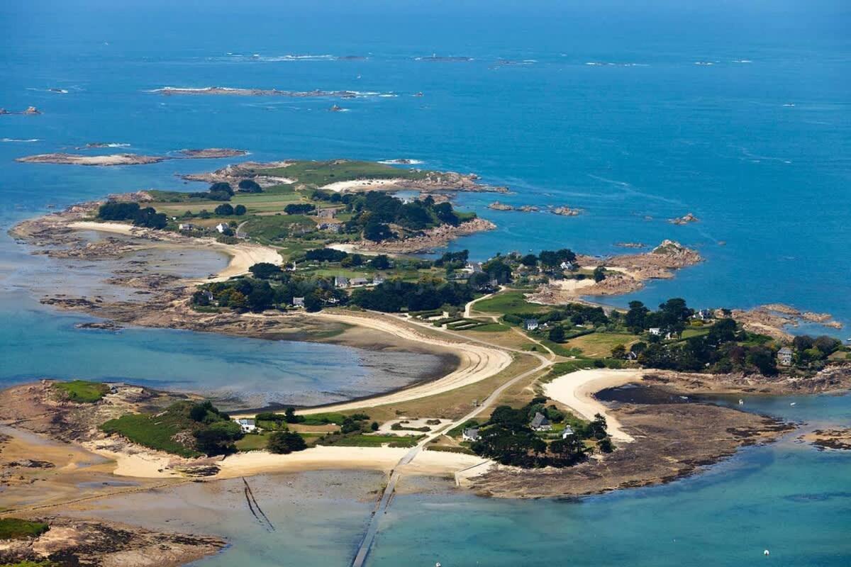 Kermartin - Maison De Famille Avec Vue Sur La Baie De Morlaix Plouézocʼh 외부 사진