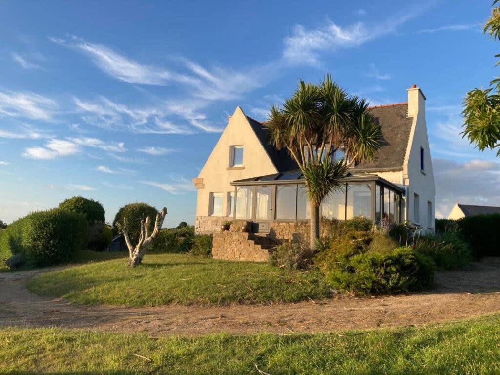 Kermartin - Maison De Famille Avec Vue Sur La Baie De Morlaix Plouézocʼh 외부 사진