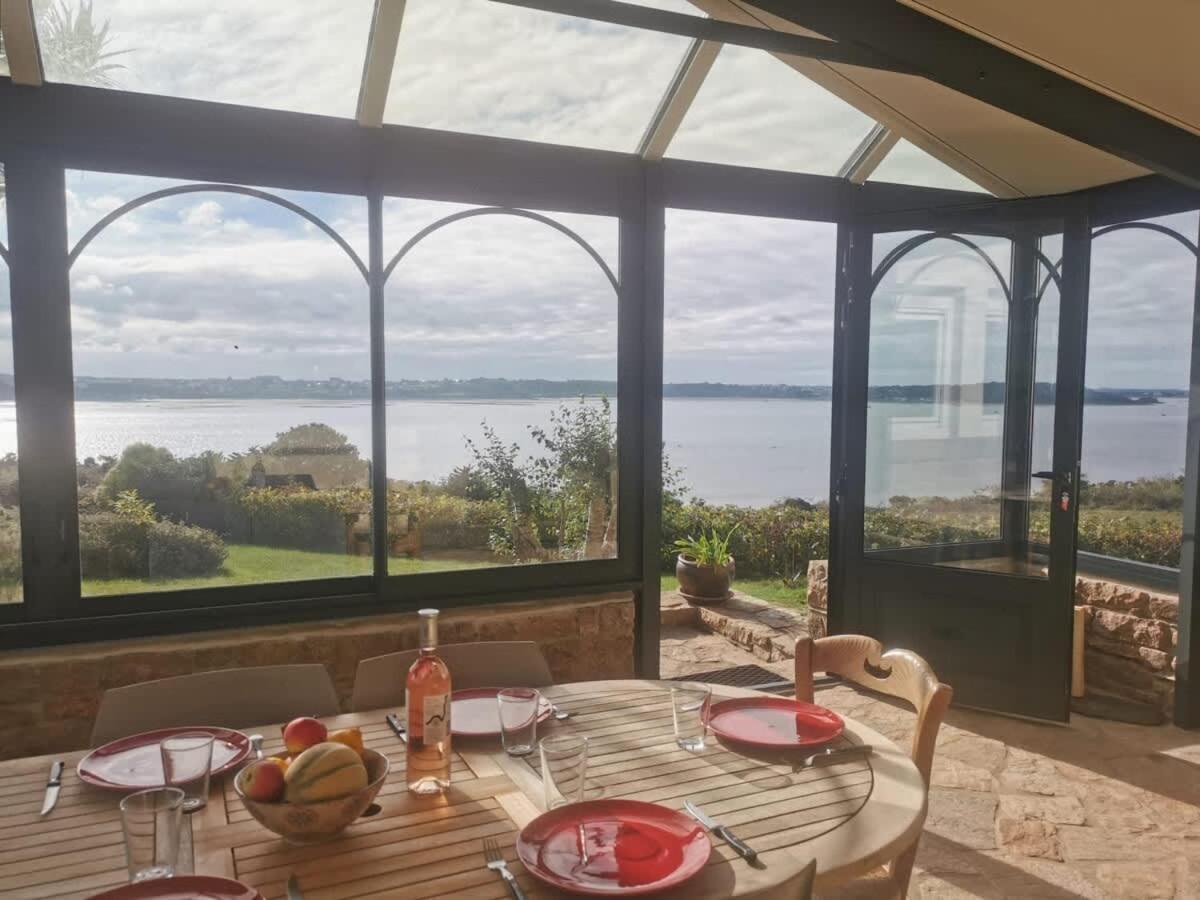 Kermartin - Maison De Famille Avec Vue Sur La Baie De Morlaix Plouézocʼh 외부 사진