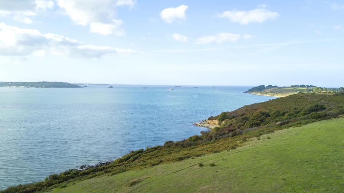 Kermartin - Maison De Famille Avec Vue Sur La Baie De Morlaix Plouézocʼh 외부 사진