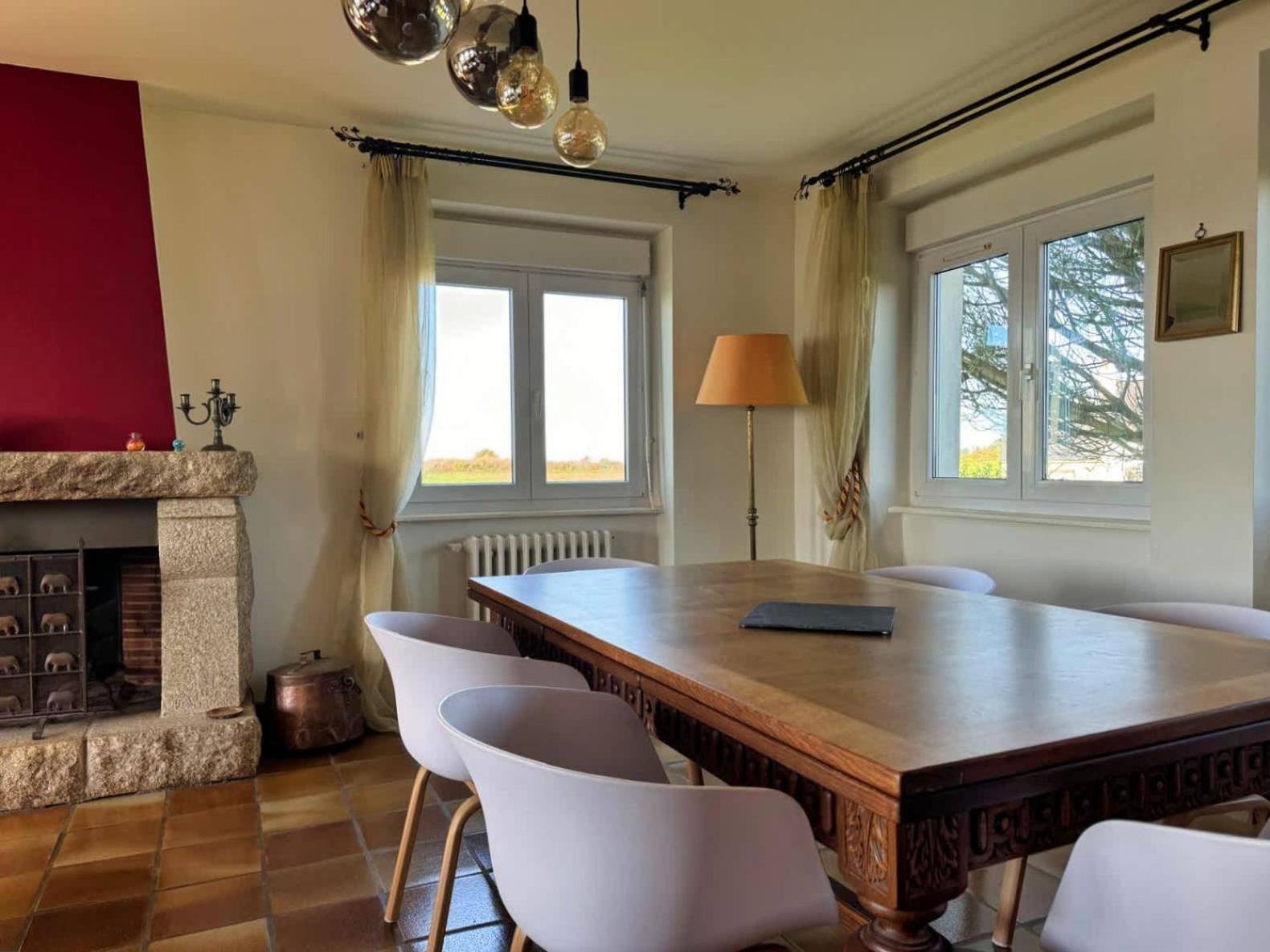 Kermartin - Maison De Famille Avec Vue Sur La Baie De Morlaix Plouézocʼh 외부 사진