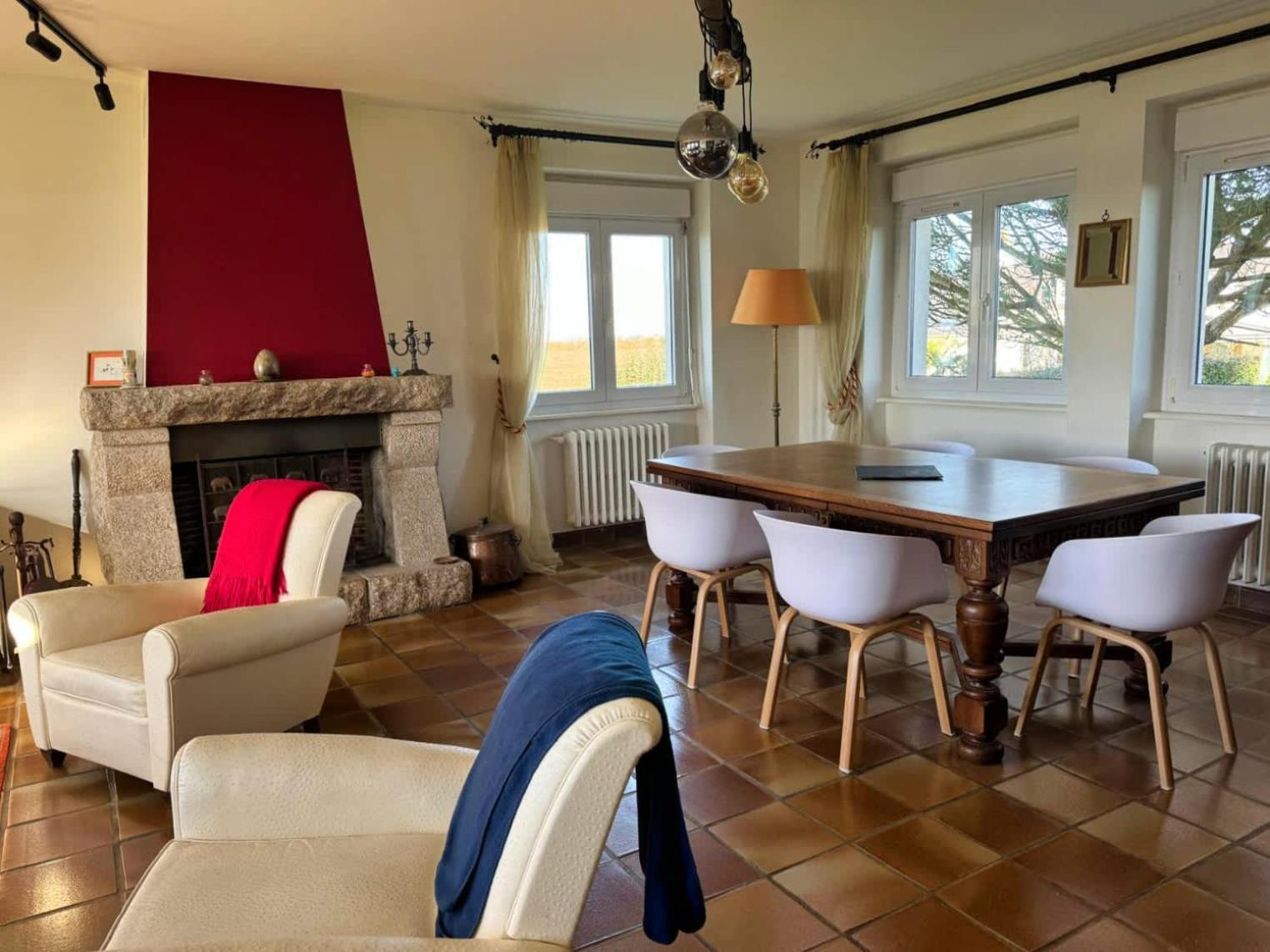 Kermartin - Maison De Famille Avec Vue Sur La Baie De Morlaix Plouézocʼh 외부 사진